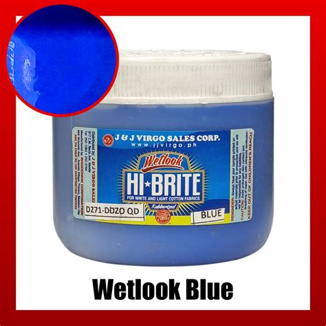 J J Virgo Sales Corp Wetlook Colored Rubberized Hi Brite 1 2 Kilo