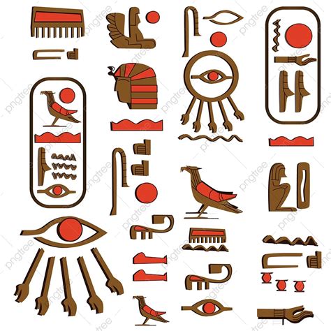 Egypt Hieroglyphics Vector Png Vector Psd And Clipart With