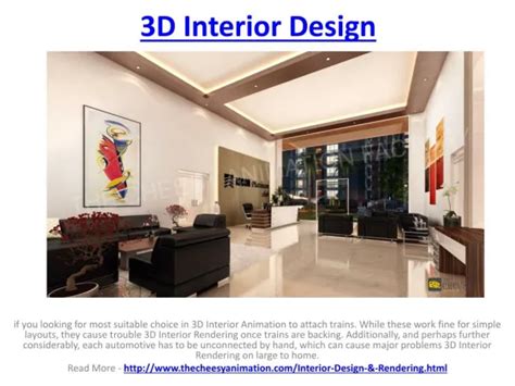 Ppt Top 5 Things We Can Expect To See In The Future For 3d Interior