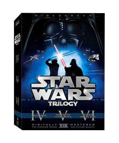 Original Star Wars Dvd Set Star Wars Original Trilogy Blu Ray