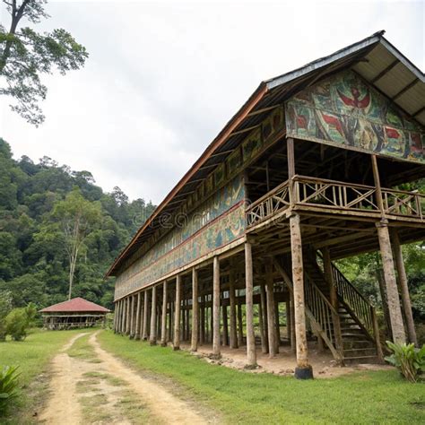 Sarawak Longhouse Stock Illustrations 14 Sarawak Longhouse Stock