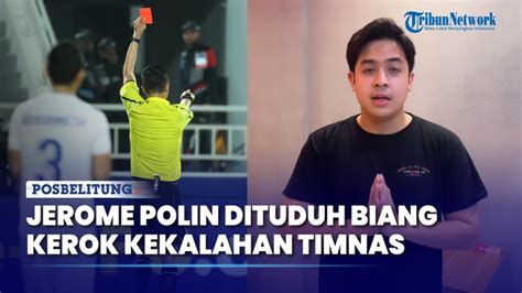 Jerome Polin Minta Maaf Dianggap Biang Kerok Kekalahan Timnas Indonesia