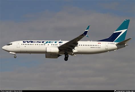 C GWUX WestJet Boeing 737 8CT WL Photo By Marco Dotti ID 592033