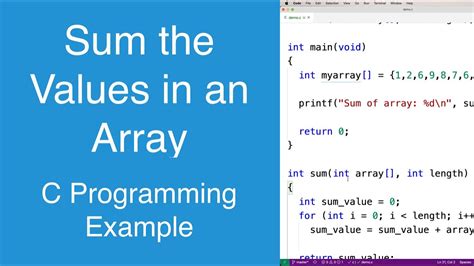 How To Sum Of Array In Excel Printable Templates Free