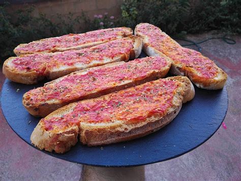 Mi pequeño rincon Pan tumaca al horno