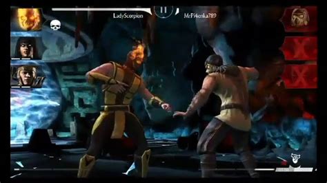 Mortal Kombat X Android Hellspawn Scorpion Gameplay YouTube