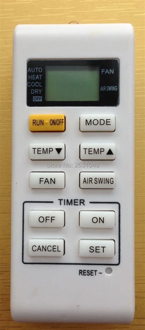 Lekong Remote Control For Panasonic A75c4165 Air Conditioner CWA75C4165