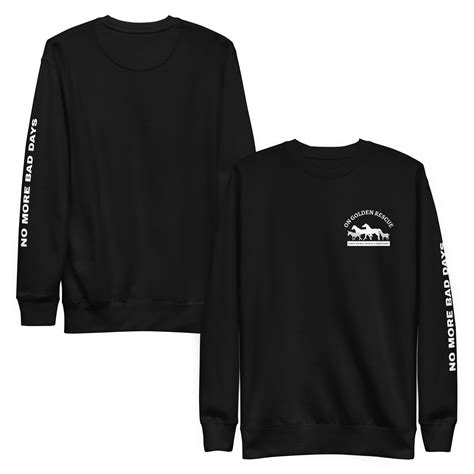 Ogr Unisex Premium Sweatshirt On Golden Rescue