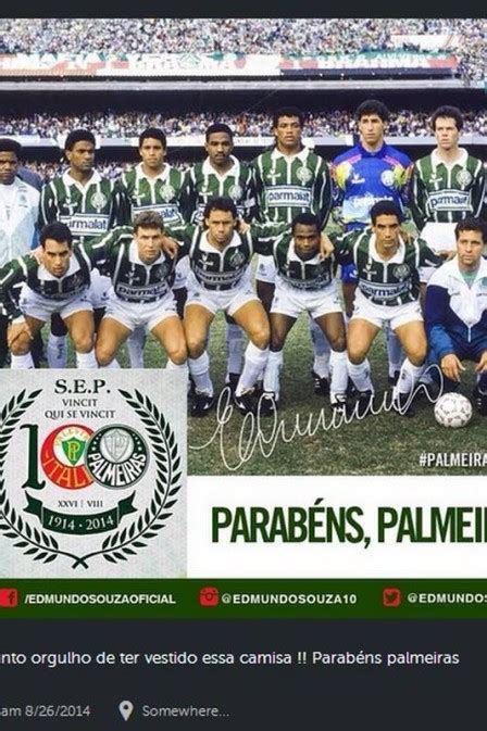 Centenário do Palmeiras Rivaldo Edmundo Roberto Carlos e outros ex