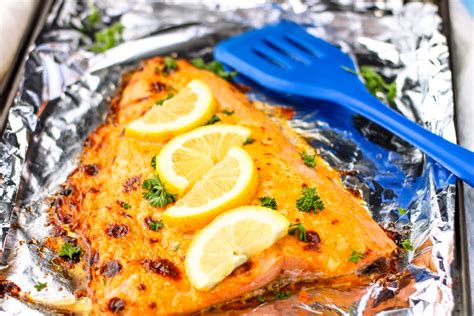 Easy Baked Salmon With Mayo Eats By April