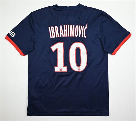 2013 14 Paris Saint Germain Ibrahimovic Shirt M Football Soccer