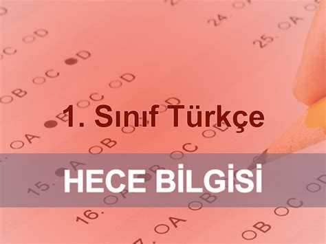 S N F T Rk E Hece Bilgisi Testi Z Test Z Online Test Deneme