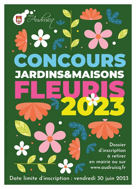 Concours Des Maisons Jardins Fleuris Et Potagers 2023 Ville D Audruicq