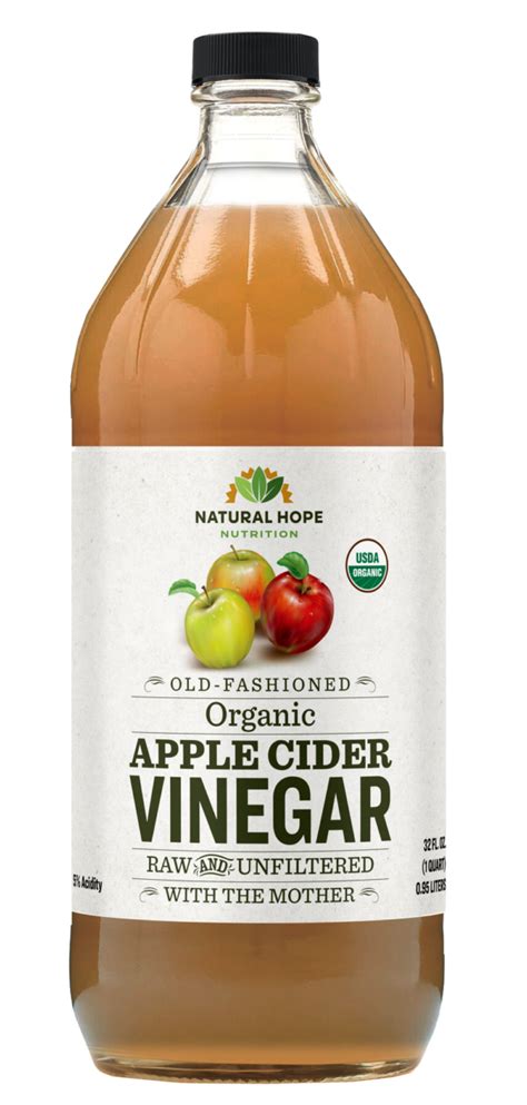 organic raw apple cider vinegar natural hope herbals