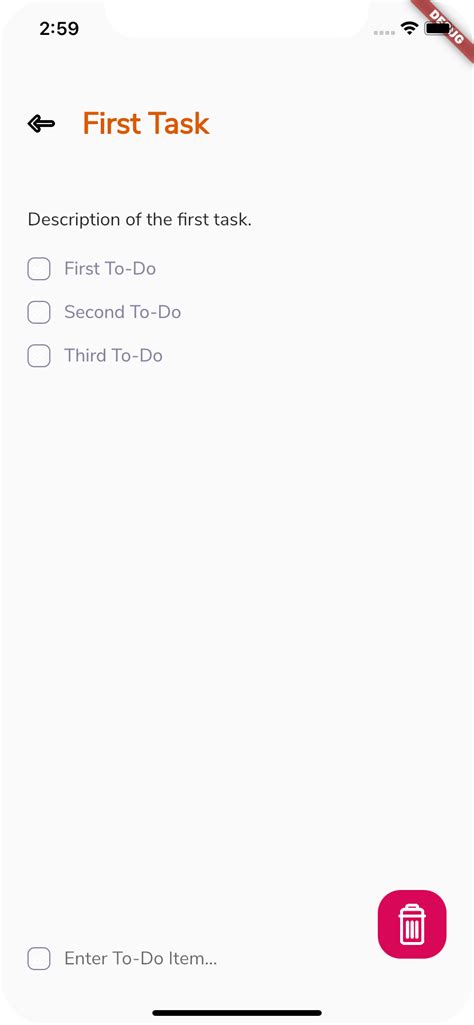 A Simple To Do Task Management App Using Flutter Free Flutter Source Code