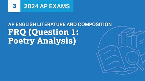 3 FRQ Question 1 Poetry Analysis Practice Sessions AP English