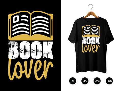 Book Lover T Shirt Design 09 Graphic By Birds Eye Design · Creative Fabrica