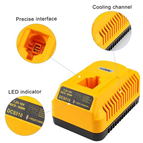 Antrobut Mah Replacement Dewalt V Battery And Charger For Dewalt