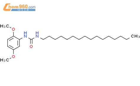 141717 93 3 Urea N 2 5 dimethoxyphenyl N hexadecyl 化学式结构式分子式mol