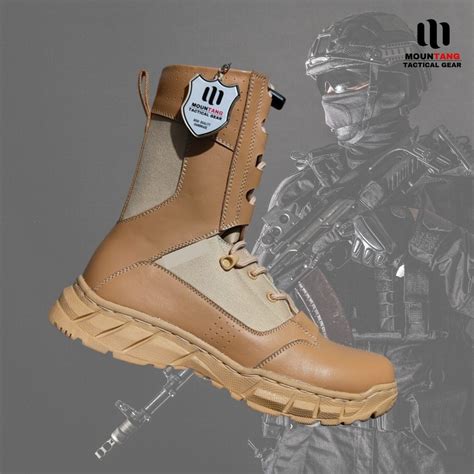 Jual Sepatu Pdl Kemhan Tinggi 10 Inch Safety Boots Tni Polri Satpol PP