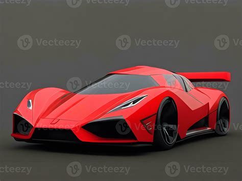 Futuristic concept electric car in showroom background. 23848379 Stock Photo at Vecteezy