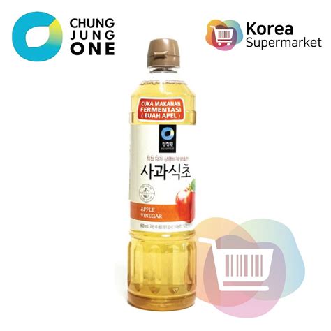 Jual Daesang Chung Jung One Apple Vinegar Cuka Apel Korea Ml