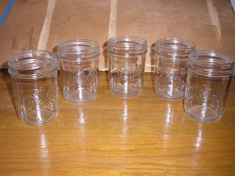 5 Vintage Ball Mason 12 Pint Canningfruit Jars Etsy