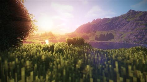 Minecraft Shaders Animated Landscape