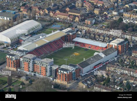 An Aerial View Of Brisbane Road The Home Of Leyton Orient Fc Stock