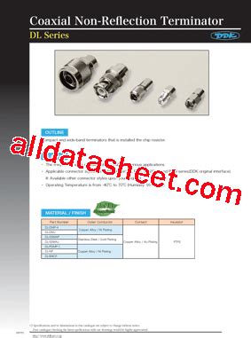 DL NP Datasheet PDF DDK Ltd