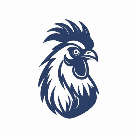 chicken vector logo  vector art  vecteezy