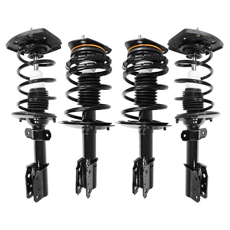 Front And Rear Complete Struts And Coil Springs Assemblies 2000 2013