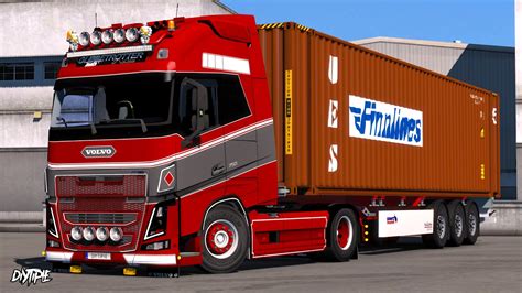 SKIN ROLING FOR VOLVO FH16 2013 OHAHA 1 28 ETS2 ETS2 Mod