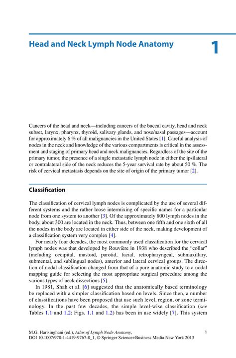 Solution Head And Neck Lymph Node Anatomy Studypool