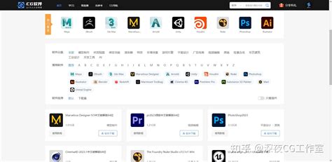 影视CG动画制作常用的CG软件大盘点！附CG软件下载方式 - 知乎