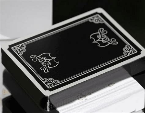 Fultons Clip Joint 10 Year Black Gilded Playing Cards X Decks