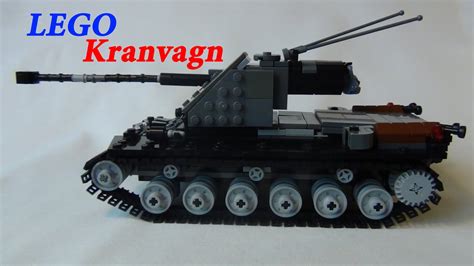 Lego Kranvagn Lego Tank Moc Reuploaded Youtube