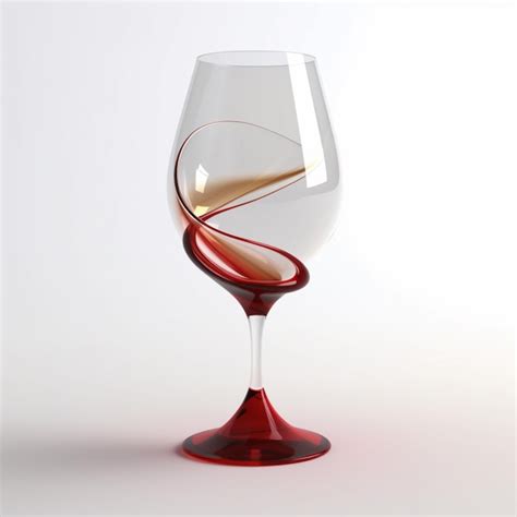 Premium Ai Image There Is A Glass Of Wine With A Red Liquid Inside Generative Ai