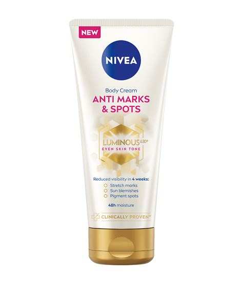 Ml Nivea Luminous Anti Marks Spots Body Cream Nivea