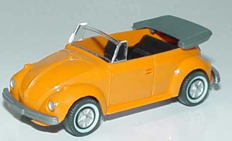 Vw K Fer Cabrio Orange Wiking In Der Zu Modellauto