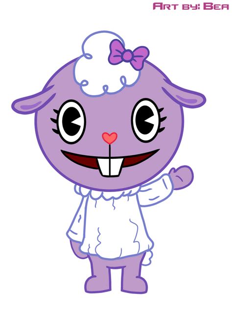 Lammy The Purple Sheep Happy Tree Friends By Sylbea On Deviantart