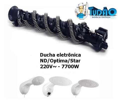 Resistencia Optma Star 8t 220v 7700w Hydra Resistências Elétricas