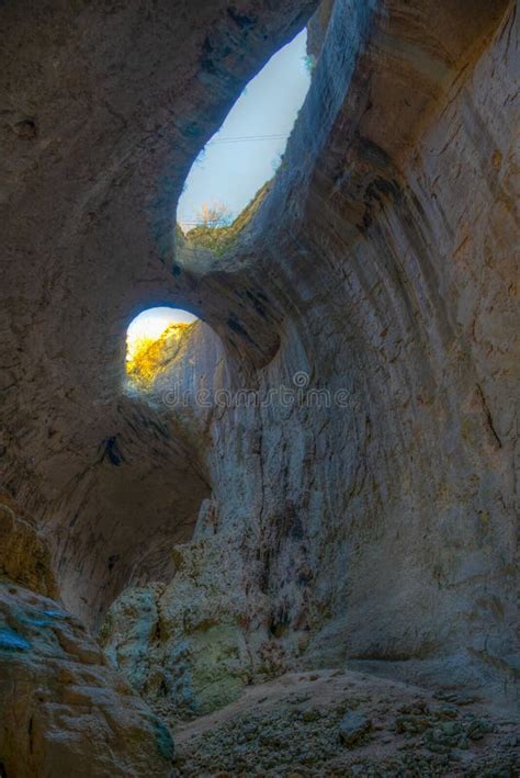 Prohodna Cave In Bulgaria Famous For The God S Eyes Holes In The