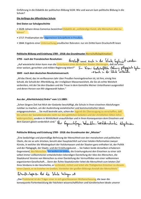 VL04 Zusammenfassungen Und Mitschriften Der Vorlesung Bei Prof