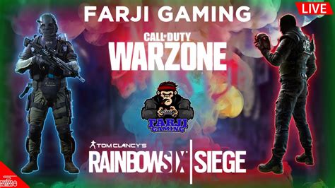 CALL OF DUTY WARZONE RAINBOW SIX SIEGE LIVE STREAM 202 2K SUB