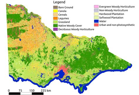 Full land cover map over Victoria, Australia. | Download Scientific Diagram