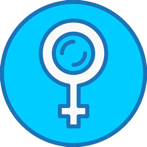 Female Gender Symbol Vector Icon 16824156 Vector Art At Vecteezy