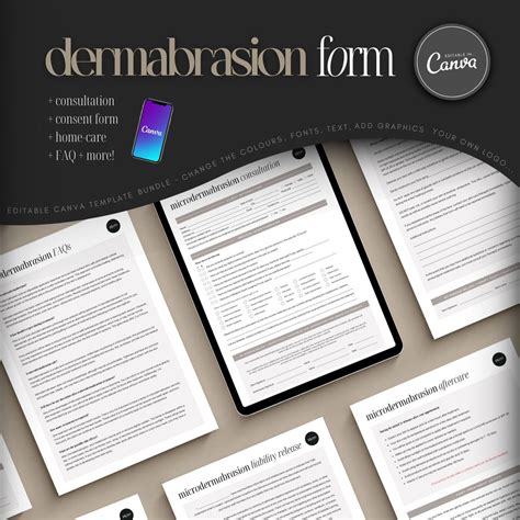 Microdermabrasion Consent Templates Dermabrasion Facial Cosmetology