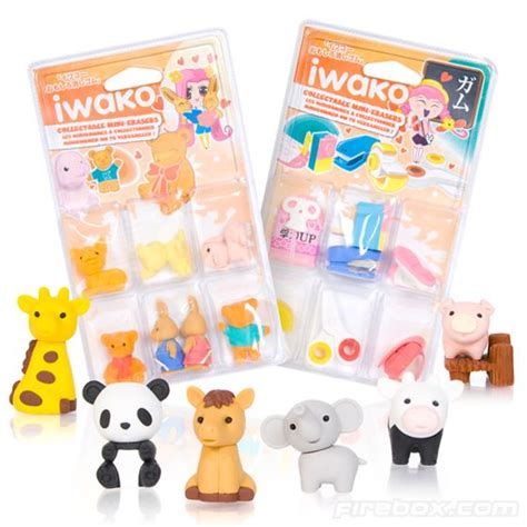 Iwako Mini Collectible Erasers