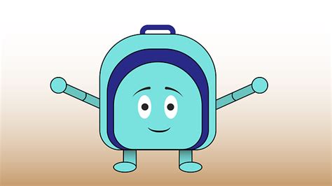 Download Bag Bag Character Character Royalty Free Stock Illustration